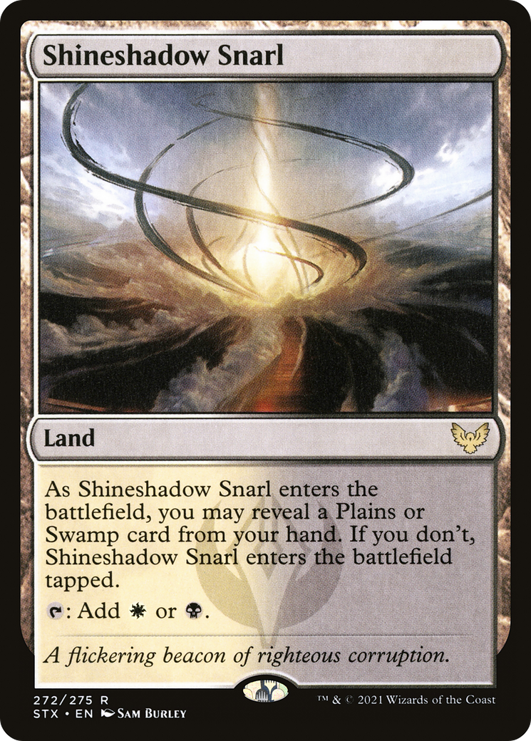MAGIC: THE GATHERING  - Shineshadow Snarl (STX-272) - Strixhaven: School of Mages