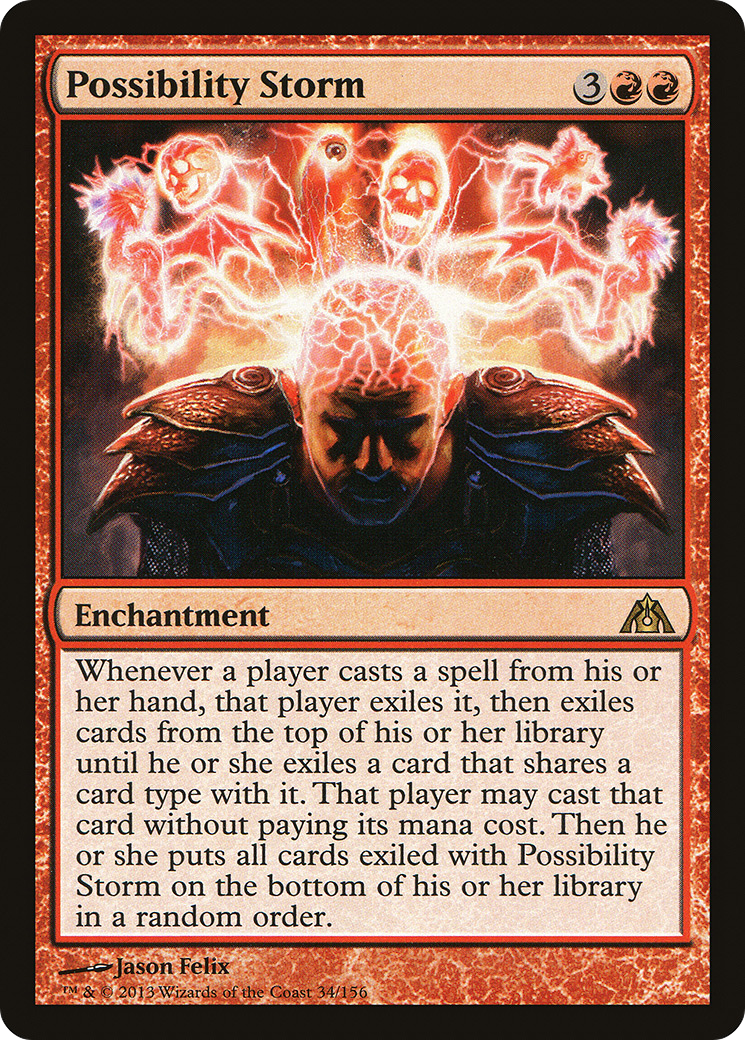 MAGIC: THE GATHERING  - Possibility Storm (DGM-034) - Dragon's Maze