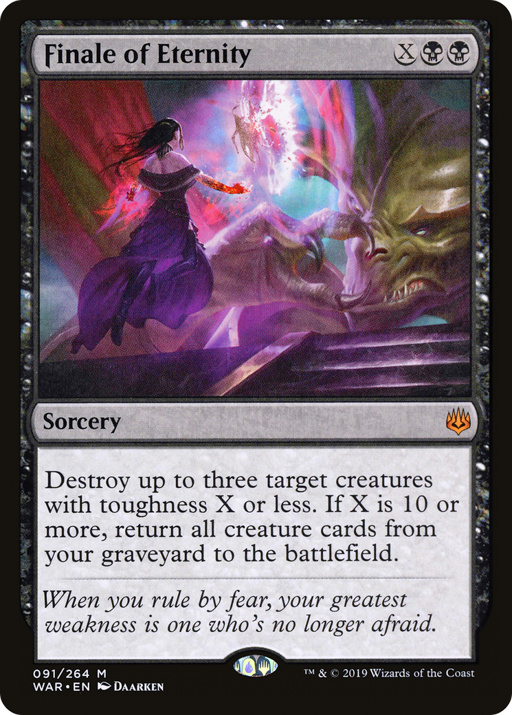 MAGIC: THE GATHERING  - Finale of Eternity (WAR-091) - War of the Spark Foil