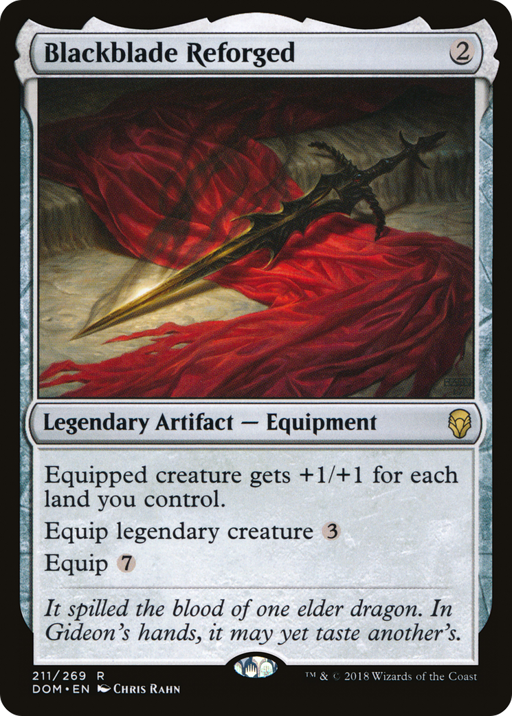 MAGIC: THE GATHERING  - Blackblade Reforged (DOM-211) - Dominaria