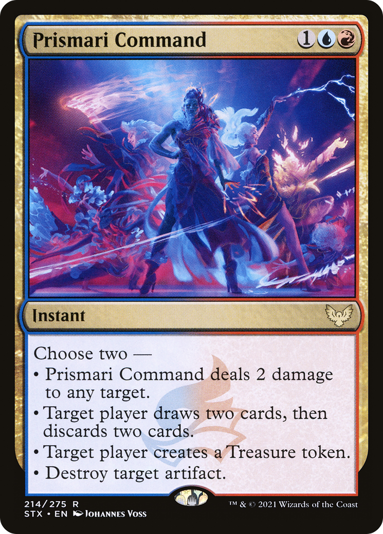 MAGIC: THE GATHERING  - Prismari Command (STX-214) - Strixhaven: School of Mages
