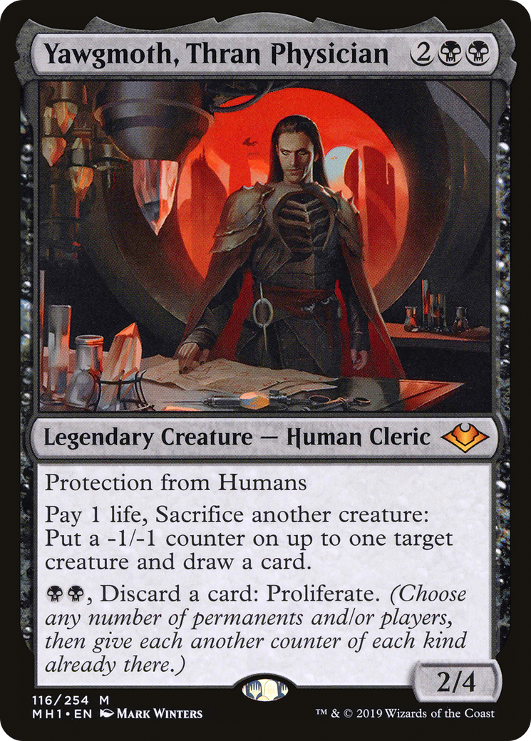 MAGIC: THE GATHERING  - Yawgmoth, Thran Physician (MH1-116) - Modern Horizons