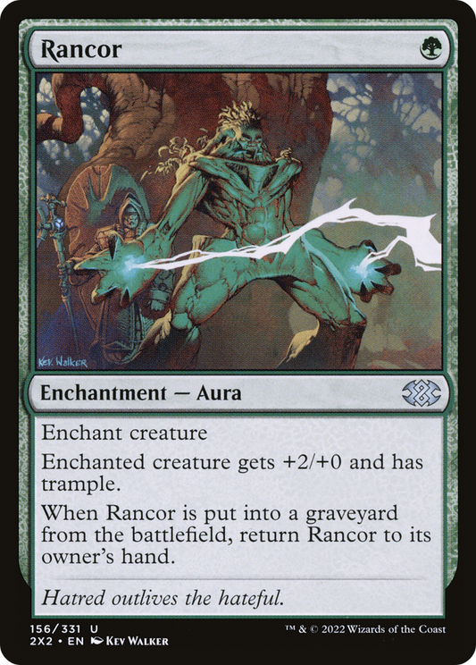 MAGIC: THE GATHERING  - Rancor (2X2-156) - Double Masters 2022 Foil