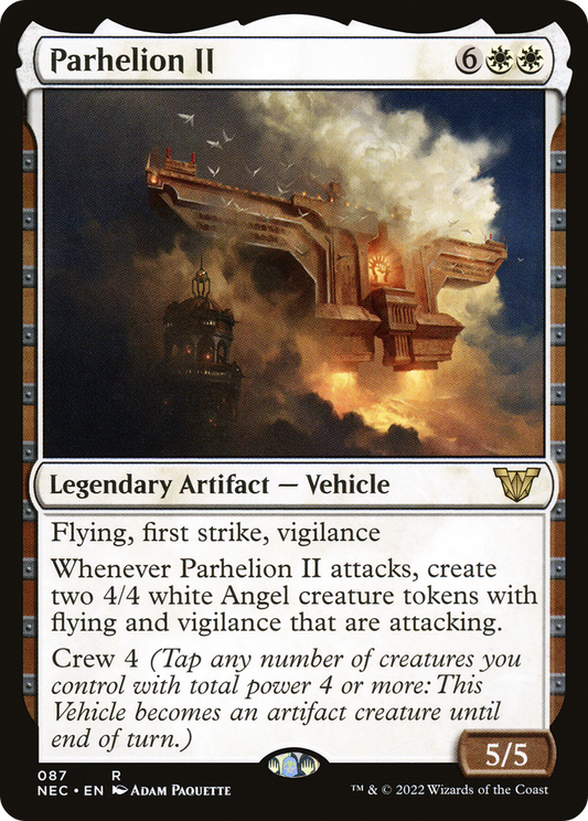 MAGIC: THE GATHERING  - Parhelion II (NEC-087) - Neon Dynasty Commander