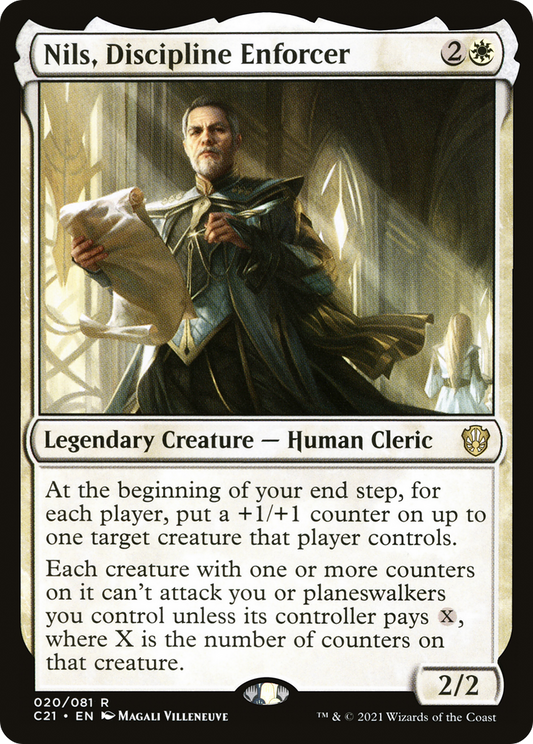 MAGIC: THE GATHERING  - Nils, Discipline Enforcer (C21-020) - Commander 2021