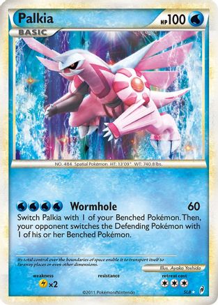 POKEMON TCG - Palkia (Shiny) SL8 Call of Legends - Shiny Holo Rare