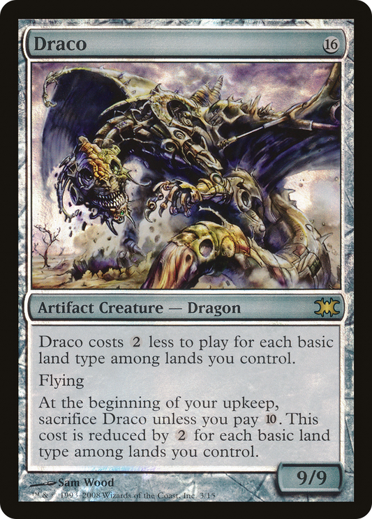 MAGIC: THE GATHERING  - Draco (DRB-003) - From the Vault: Dragons Foil