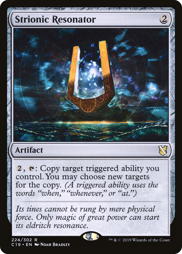 MAGIC: THE GATHERING  - Strionic Resonator (C19-224) - Commander 2019
