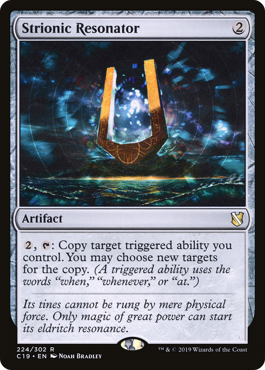 MAGIC: THE GATHERING  - Strionic Resonator (C19-224) - Commander 2019