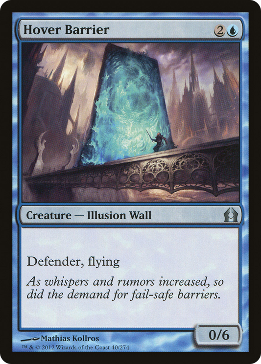 MAGIC: THE GATHERING  - Hover Barrier (RTR-040) - Return to Ravnica