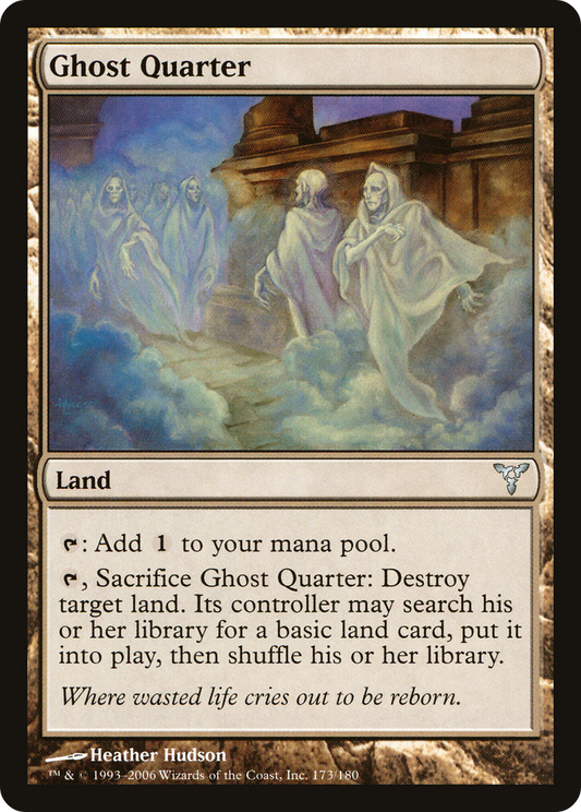 MAGIC: THE GATHERING  - Ghost Quarter (DIS-173) - Dissension