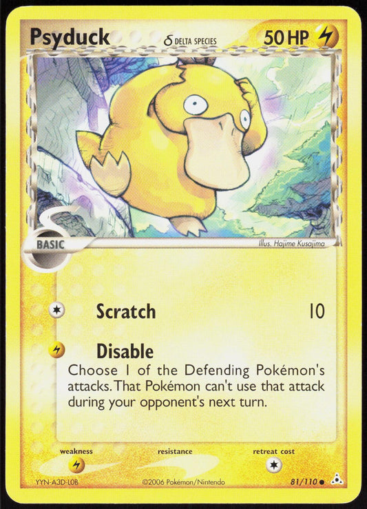 PSYDUCK Δ 81/110 HOLON PHANTOMS POKEMON COMMON MP