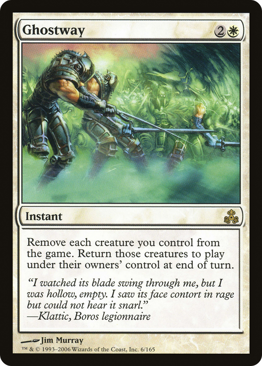 MAGIC: THE GATHERING  - Ghostway (GPT-006) - Guildpact