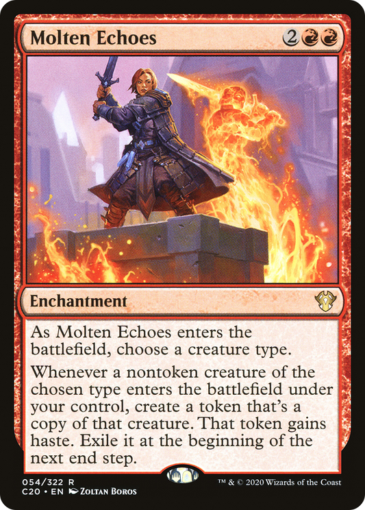MAGIC: THE GATHERING  - Molten Echoes (C20-054) - Commander 2020