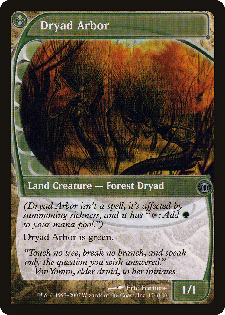 MAGIC: THE GATHERING  - Dryad Arbor (FUT-174) - Future Sight