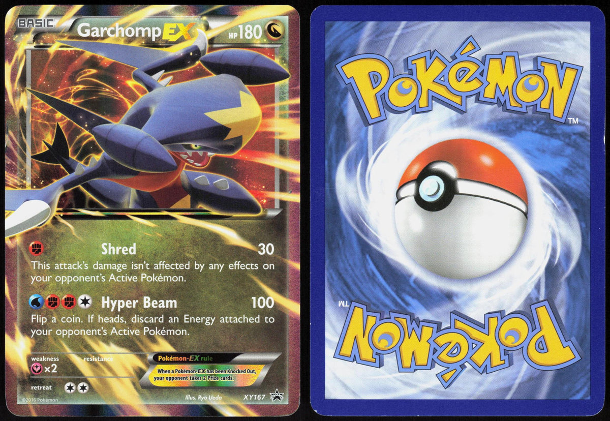 GARCHOMP EX XY167 XY PROMO POKEMON PROMO HOLO LP