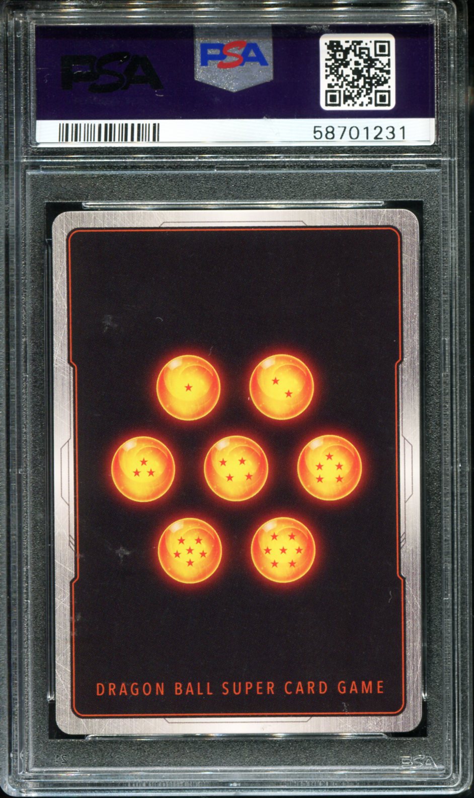 SEVEN-STAR BALL P-176/97 PSA 9 SERIES 8 PRE-RELEASE DASH PACK DRAGON BALL