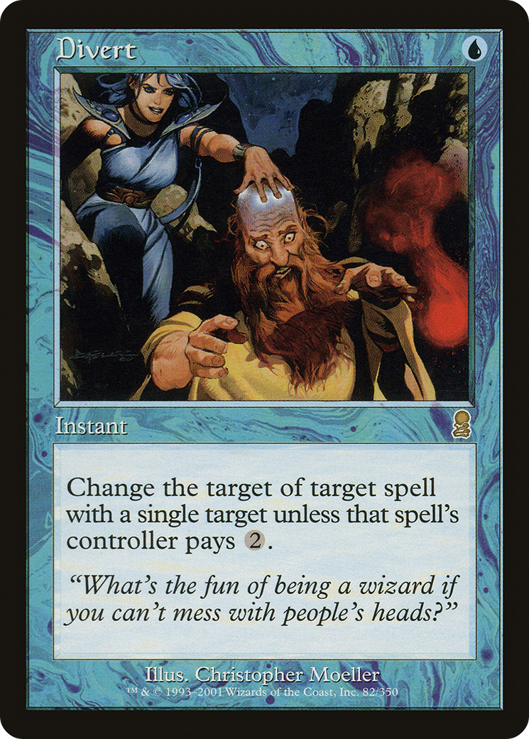 MAGIC: THE GATHERING  - Divert (ODY-082) - Odyssey Foil
