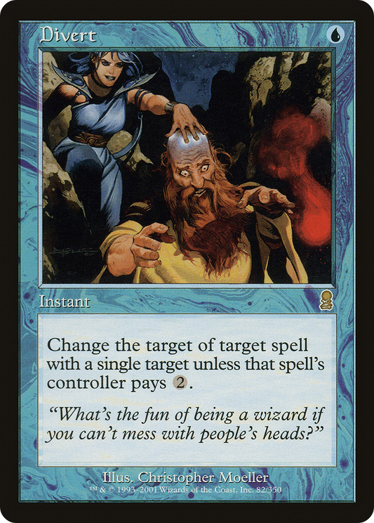 MAGIC: THE GATHERING  - Divert (ODY-082) - Odyssey Foil