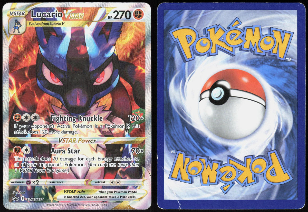 LUCARIO VSTAR SWSH291 SWORD & SHIELD PROMO POKEMON PROMO HOLO HP
