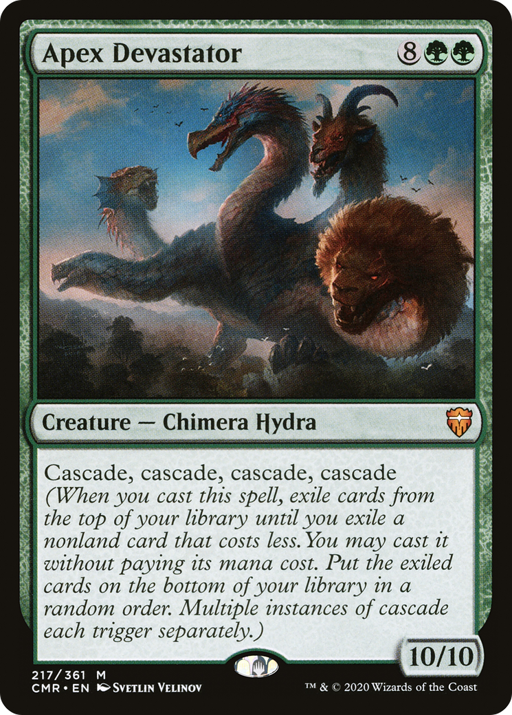 MAGIC: THE GATHERING  - Apex Devastator (CMR-217) - Commander Legends