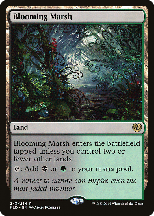 MAGIC: THE GATHERING  - Blooming Marsh (KLD-243) - Kaladesh