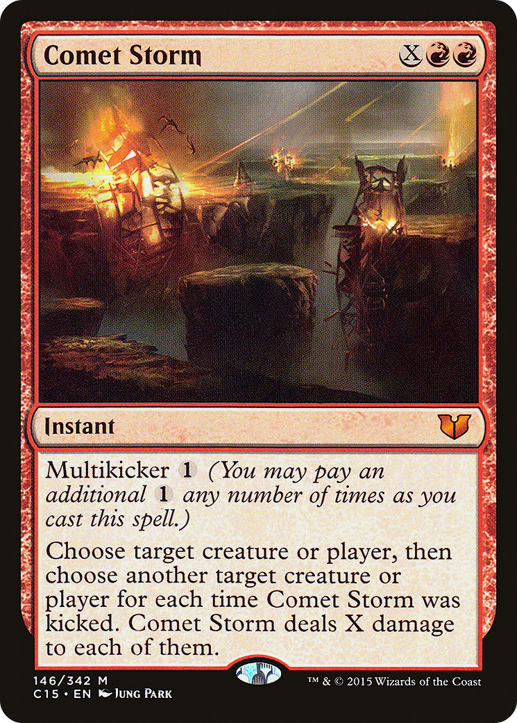 MAGIC: THE GATHERING  - Comet Storm (C15-146) - Commander 2015