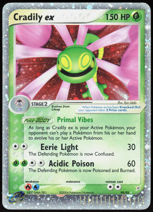CRADILY EX 90/95 TEAM MAGMA VS TEAM AQUA POKEMON EX RARE HOLO MP