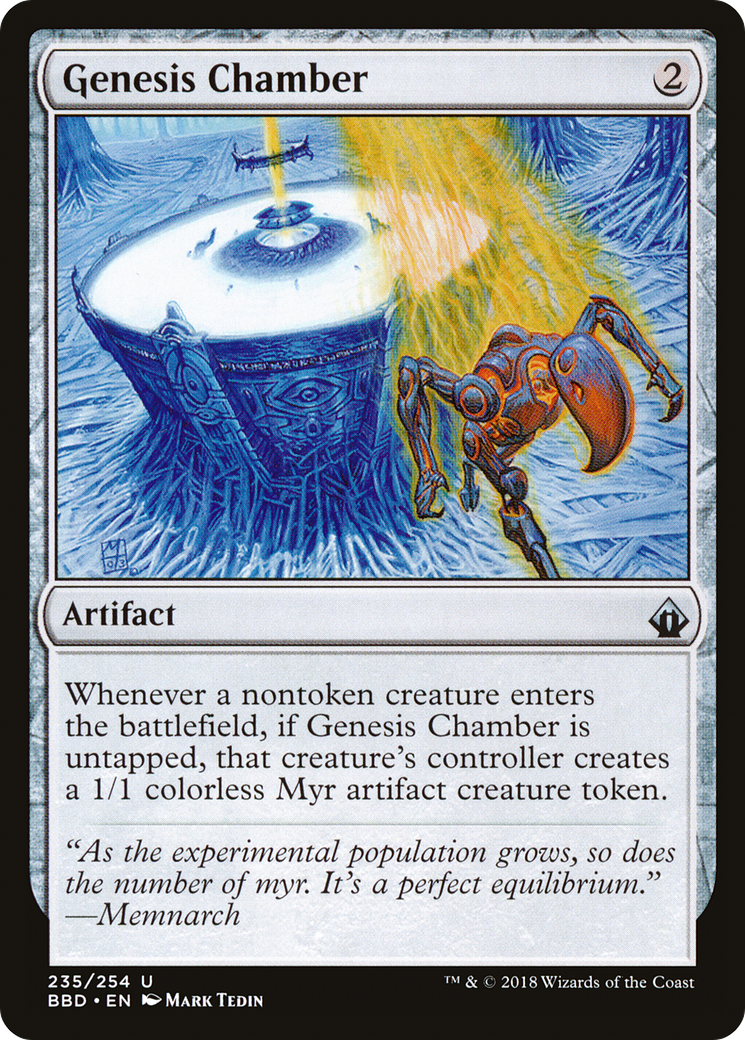 MAGIC: THE GATHERING  - Genesis Chamber (BBD-235) - Battlebond Foil