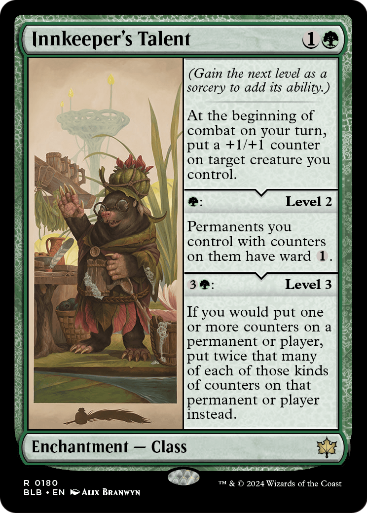 MAGIC: THE GATHERING  - Innkeeper's Talent (BLB-180) - Bloomburrow