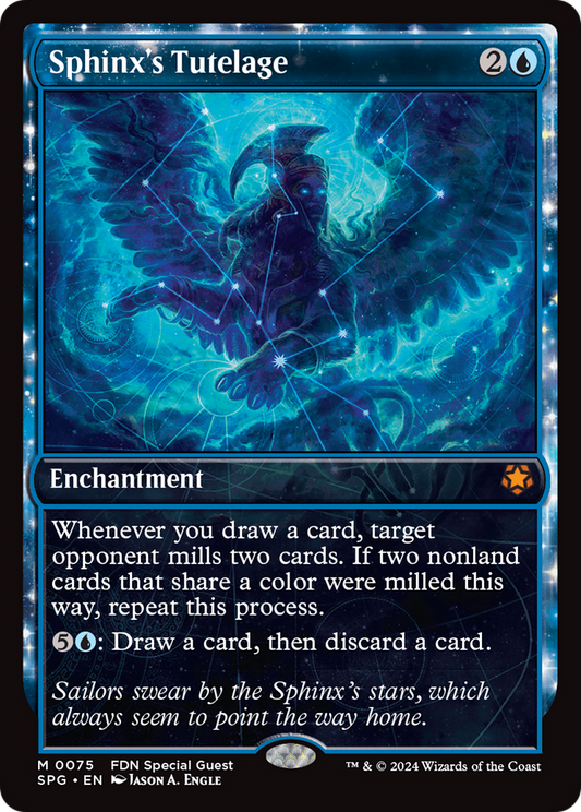 MAGIC: THE GATHERING  - Sphinx's Tutelage (Showcase) (SPG-075) - Special Guests: (Showcase, enchantment)