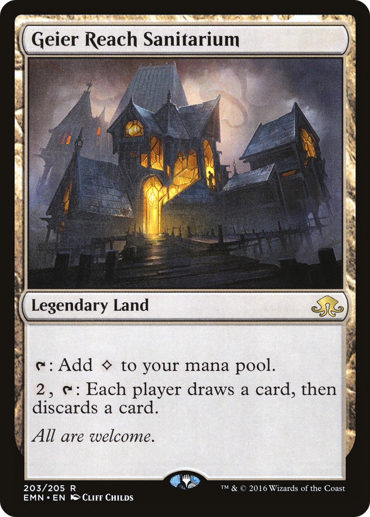 MAGIC: THE GATHERING  - Geier Reach Sanitarium (EMN-203) - Eldritch Moon Foil