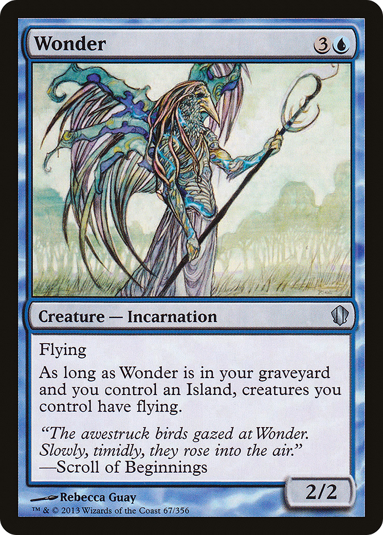 MAGIC: THE GATHERING  - Wonder (C13-067) - Commander 2013