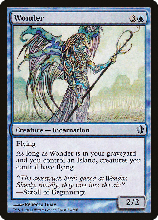 MAGIC: THE GATHERING  - Wonder (C13-067) - Commander 2013