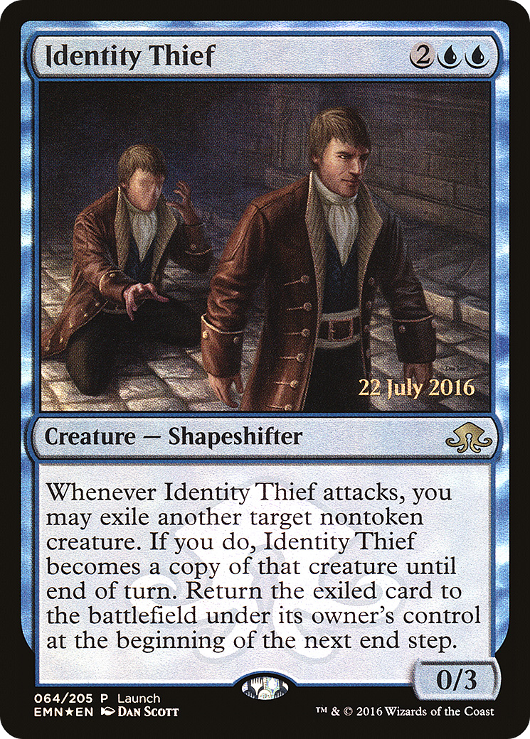 MAGIC: THE GATHERING  - Identity Thief (LARP-064) - Eldritch Moon Promos Foil
