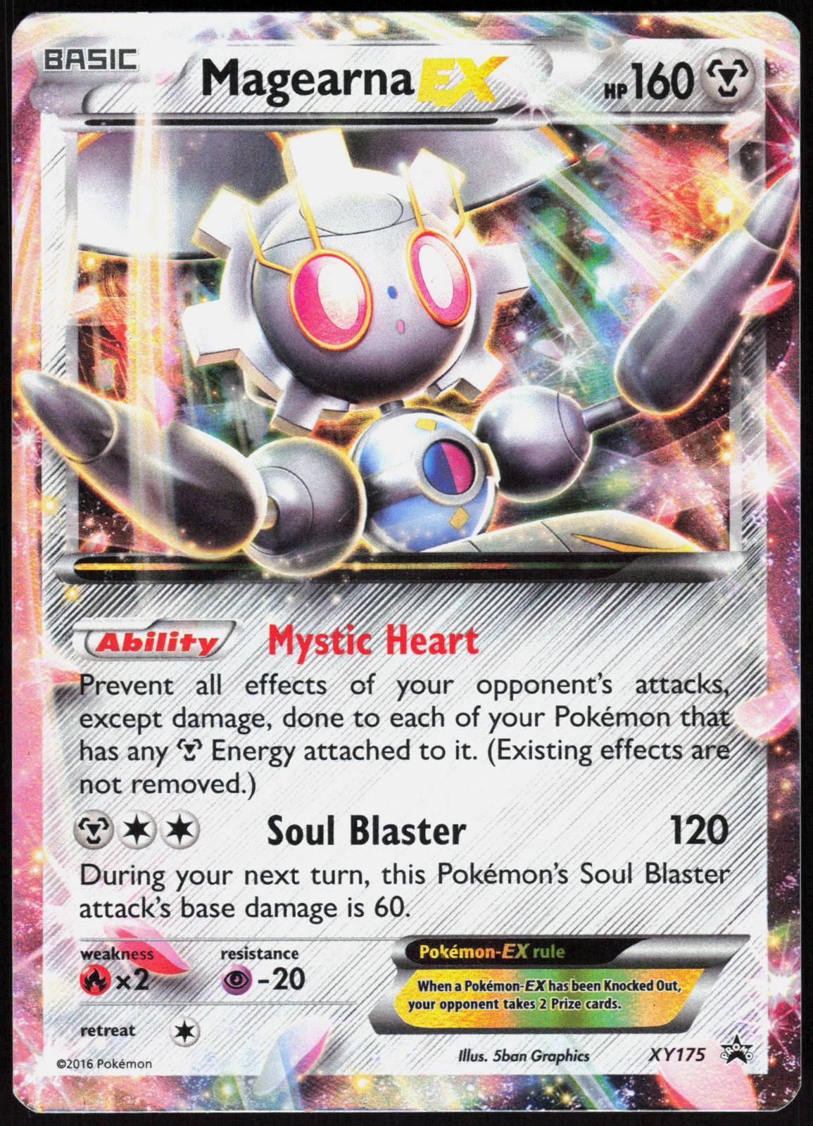 MAGEARNA EX XY175 XY PROMO POKEMON PROMO HOLO LP