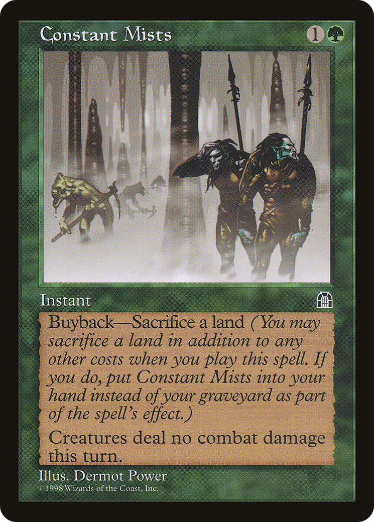 MAGIC: THE GATHERING  - Constant Mists (STH-) - Stronghold