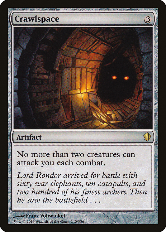 MAGIC: THE GATHERING  - Crawlspace (C13-240) - Commander 2013