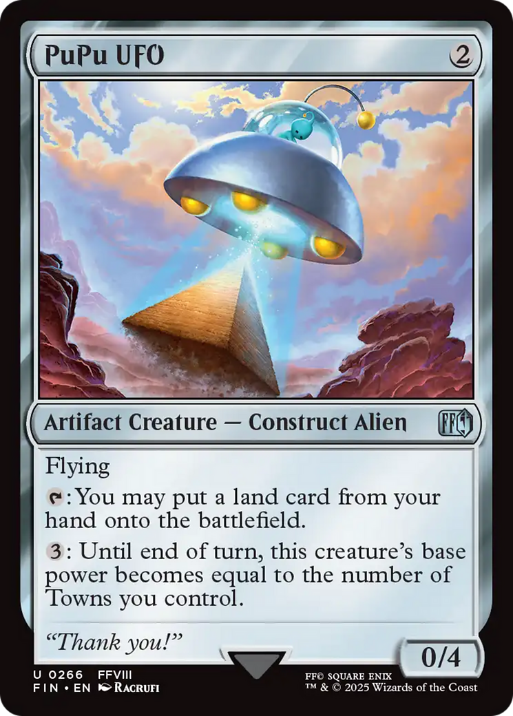 MAGIC: THE GATHERING  - PuPu UFO (FIN-266) - FINAL FANTASY