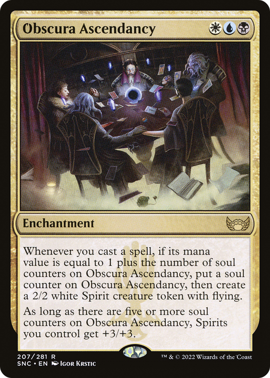 MAGIC: THE GATHERING  - Obscura Ascendancy (SNC-207) - Streets of New Capenna