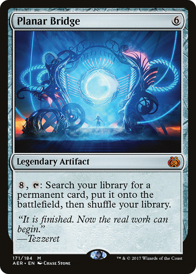 MAGIC: THE GATHERING  - Planar Bridge (AER-171) - Aether Revolt Foil