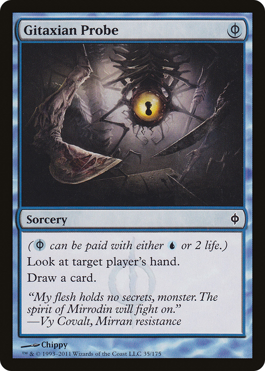 MAGIC: THE GATHERING  - Gitaxian Probe (NPH-035) - New Phyrexia