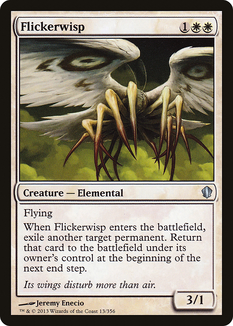 MAGIC: THE GATHERING  - Flickerwisp (C13-013) - Commander 2013