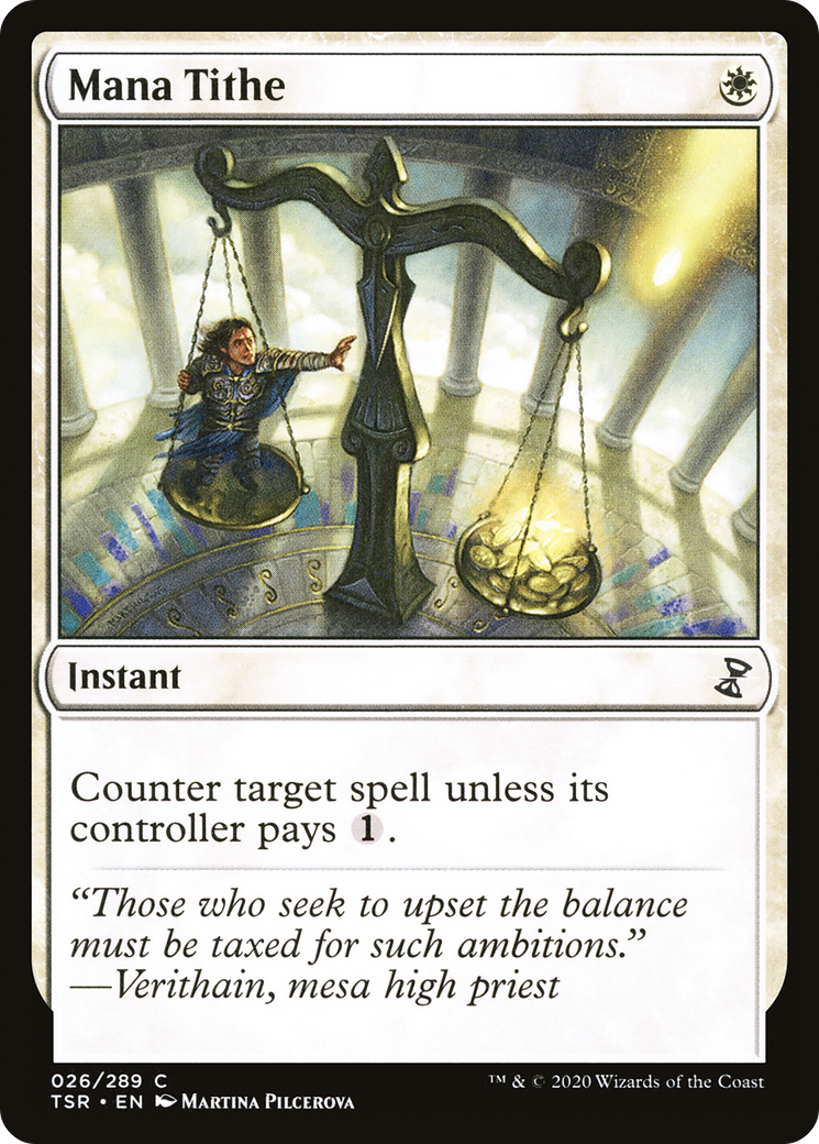 MAGIC: THE GATHERING  - Mana Tithe (TSR-026) - Time Spiral Remastered