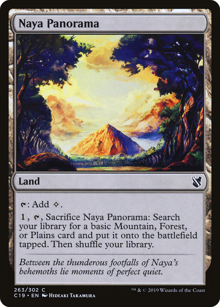 MAGIC: THE GATHERING  - Naya Panorama (C19-263) - Commander 2019