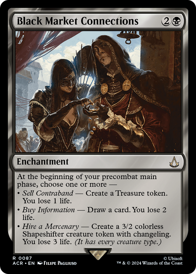 MAGIC: THE GATHERING  - Black Market Connections (ACR-087) - Assassin's Creed