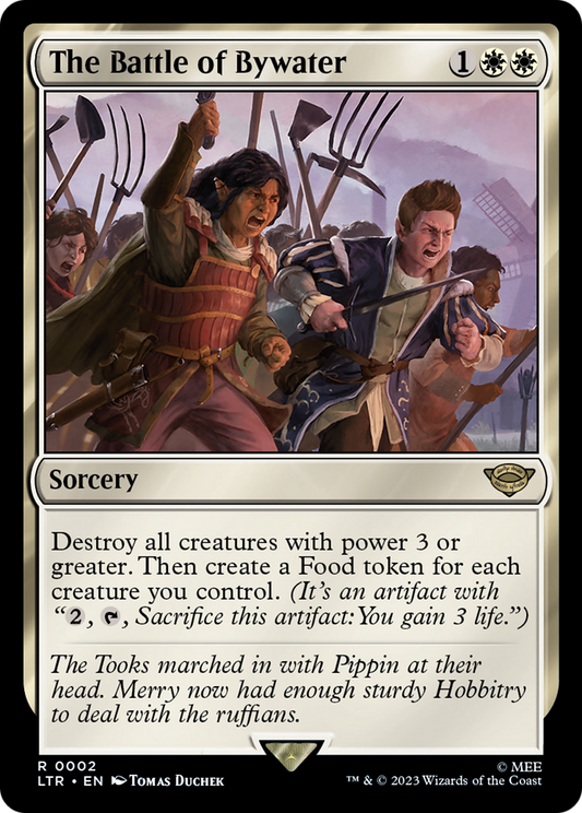MAGIC: THE GATHERING  - The Battle of Bywater (LTR-002) - The Lord of the Rings: Tales of Middle-earth