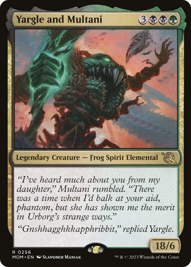 MAGIC: THE GATHERING  - Yargle and Multani (MOM-256) - March of the Machine