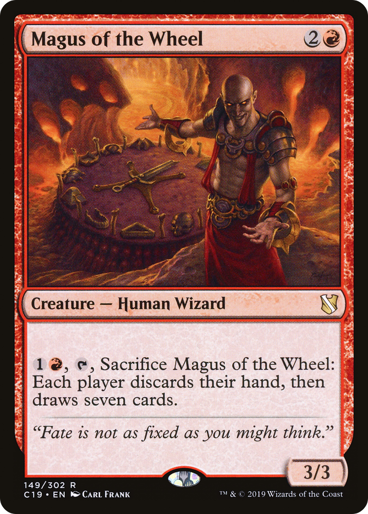 MAGIC: THE GATHERING  - Magus of the Wheel (C19-149) - Commander 2019