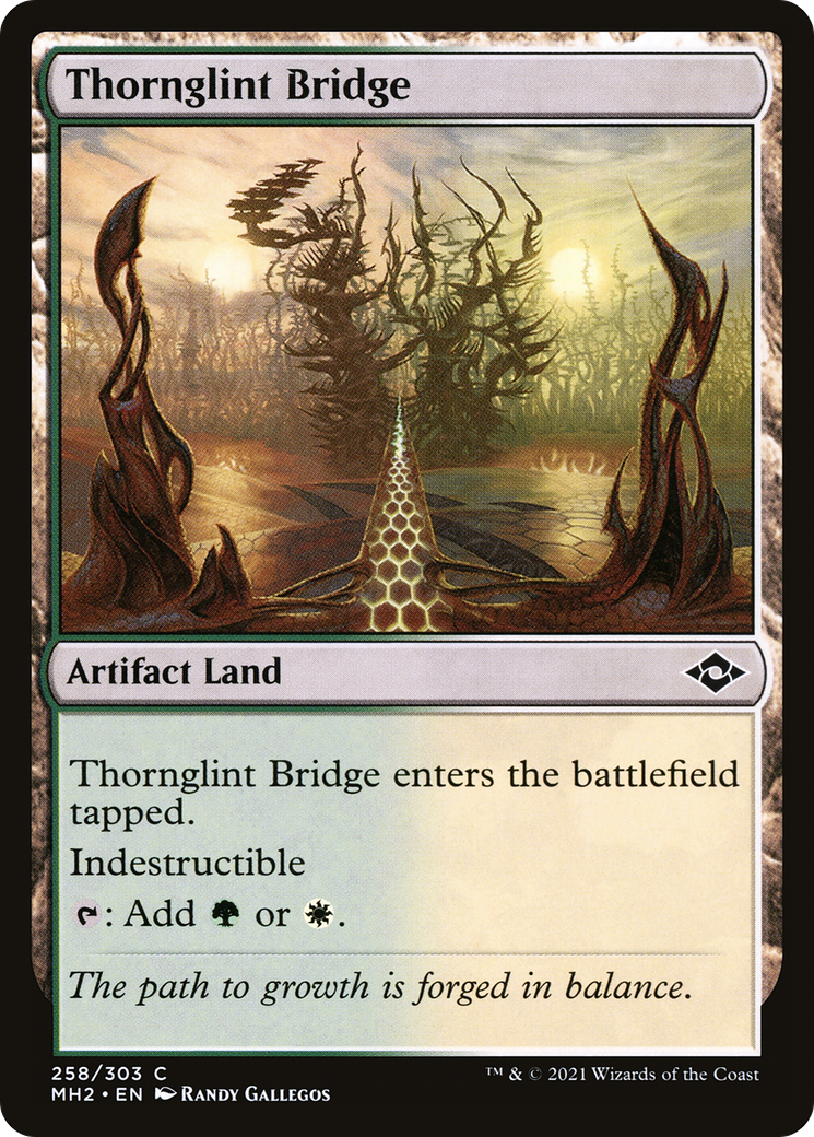 MAGIC: THE GATHERING  - Thornglint Bridge (MH2-258) - Modern Horizons 2